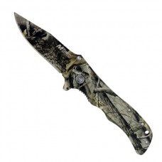 440 Stainless steel camo coated blade knife